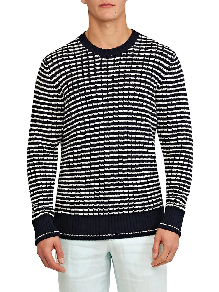 Lorca Side Stripe Classic-Fit Sweatshirt