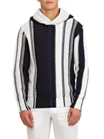 Kirk Tanami Striped Hooded Sweater