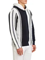 Kirk Tanami Striped Hooded Sweater