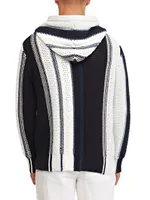 Kirk Tanami Striped Hooded Sweater