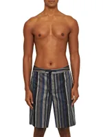 Mastiff Tanami Striped Swim Trunks