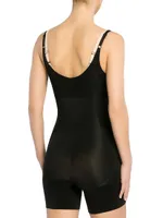 Oncore Open-Bust Mid-Thigh Bodysuit