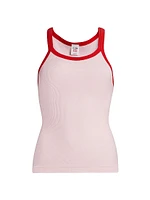 Cotton Rib-Knit Tank Top
