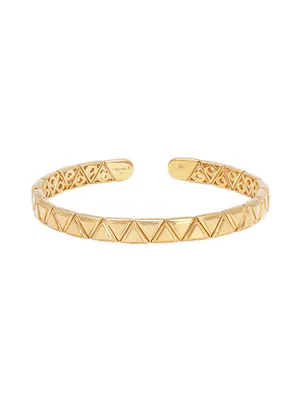Triangolini 18K Yellow Gold Bangle Bracelet