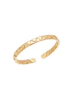 Triangolini 18K Yellow Gold Bangle Bracelet