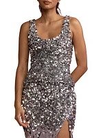 Sequin-Embellished Tank