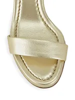 Miss Sabina 55MM Metallic Leather Sandals