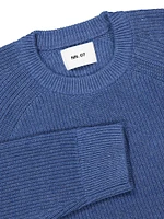 Jacobo Cotton Rib-Knit Sweater