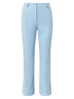 Sprinkle Cali Mid-Rise Cropped Bootcut Jeans