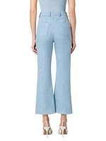 Sprinkle Cali Mid-Rise Cropped Bootcut Jeans