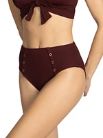 Amy High-Waist Bikini Bottom