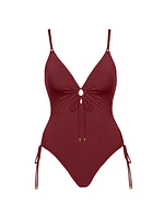 Aubrey Keyhole One-Piece Swimsuit