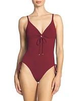 Aubrey Keyhole One-Piece Swimsuit