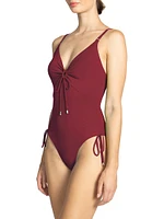 Aubrey Keyhole One-Piece Swimsuit