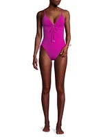 Aubrey Keyhole One-Piece Swimsuit