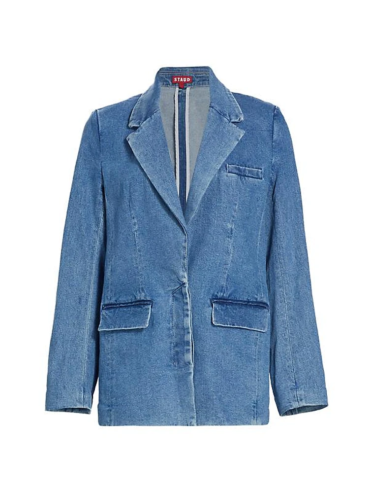 Maxwell Denim Blazer