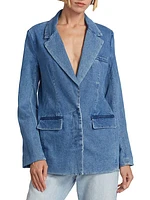 Maxwell Denim Blazer