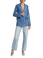 Maxwell Denim Blazer