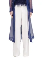 Luisa Cotton Wide-Leg Pants