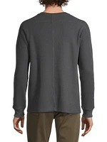 Wade Waffle-Knit Thermal Top