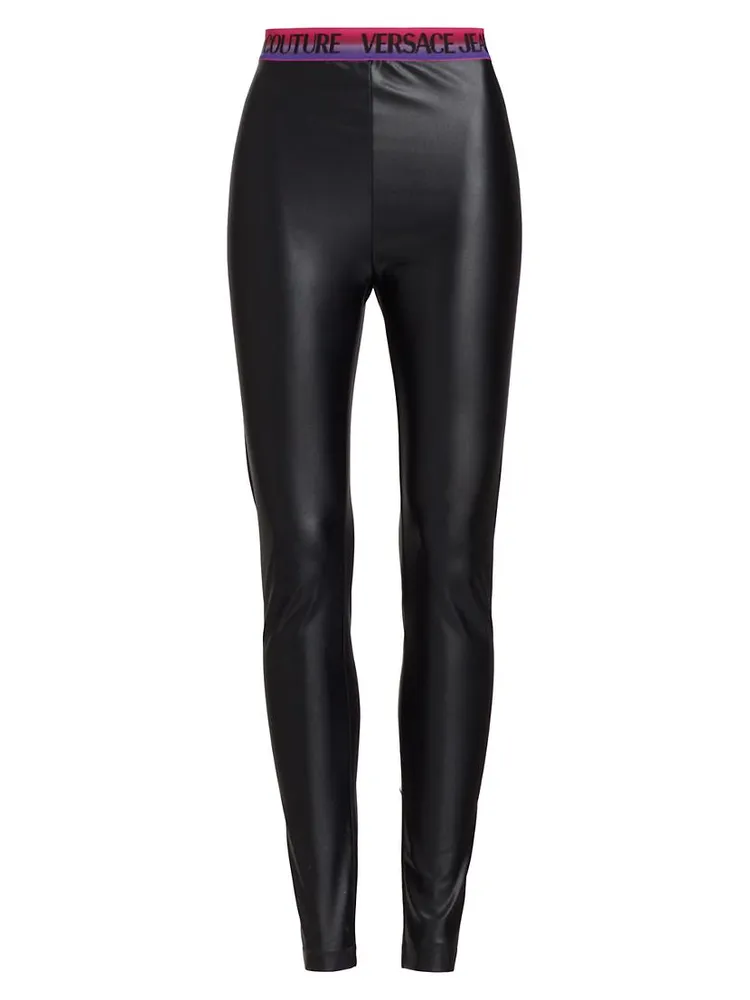 Logo Waist Leggings