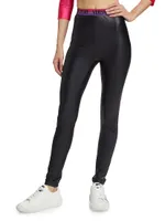 Logo Waist Leggings