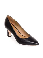 Faryn Leather Pointed Toe Pump