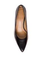 Faryn Leather Pointed Toe Pump