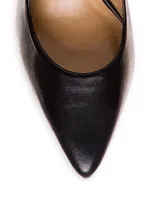 Faryn Leather Pointed Toe Pump