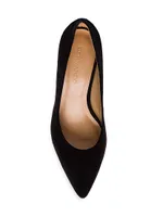 Faryn Suede Pointed Toe Pump