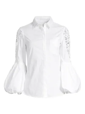 Laora Balloon-Sleeve Shirt