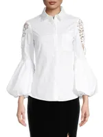 Laora Balloon-Sleeve Shirt