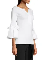 Clissa Bell-Sleeve Top