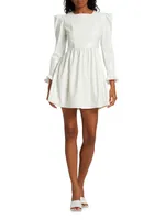 Puff-Sleeve Prairie Minidress