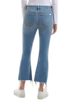 Le Disco Cropped Distressed Jeans