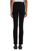 Kimmie Mid-Rise Straight-Leg Jeans