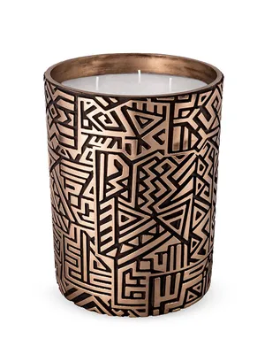 Pop Solid Bronze 2-Wick Scented Candle