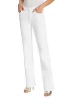 Kimmie Mid-Rise Stretch Boot-Cut Jeans