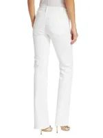 Kimmie Mid-Rise Stretch Boot-Cut Jeans