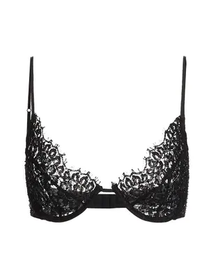 Beaded Lace Demi Bra