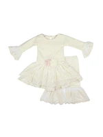 Baby Girl's 2-Piece Juliet Tutu Dress Set