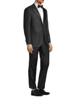 Tailored Wool-Blend Tuxedo