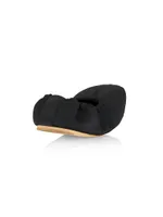 Carla Vegan Satin Ballet Flats