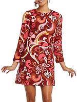 Katalin Paisley Minidress