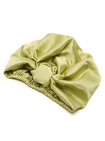 Satin Volume Knot Turban