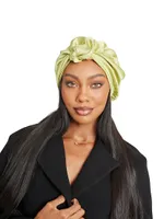 Satin Volume Knot Turban