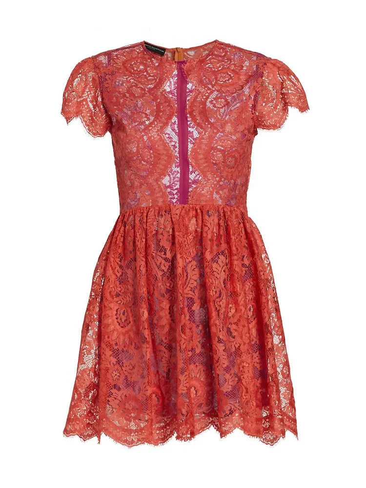 The Garden Party Lace Minidress