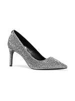 Alina Flex 75MM Crystal-Embellished Pumps