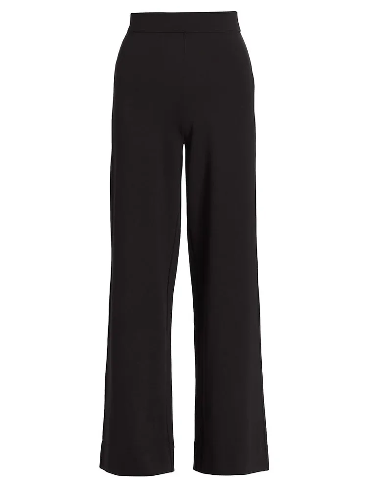 Irina Ponte Wide-Leg Pants