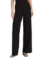 Irina Ponte Wide-Leg Pants